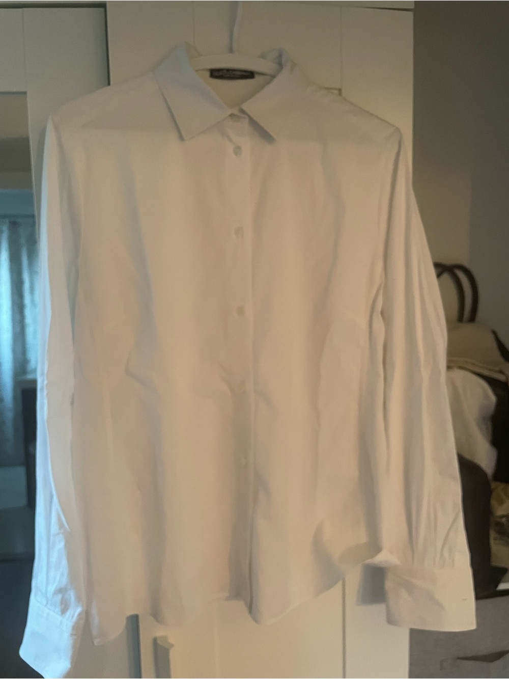 Dolce & Gabbana White Button-Up Shirt
